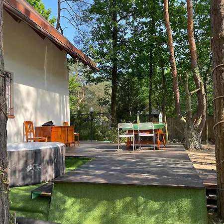 Сasa de vacaciones Dom Lesny Z Sauna Poddebie