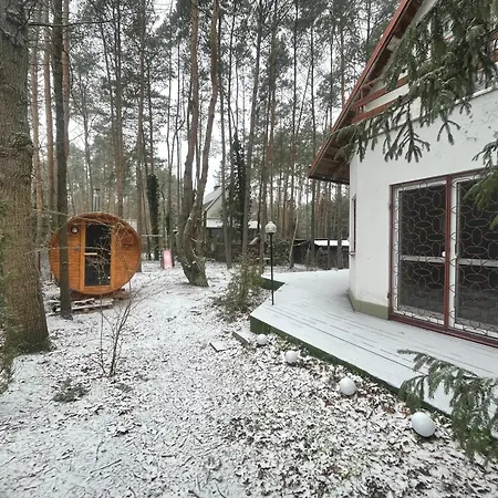 Dom Lesny Z Sauna Сasa de vacaciones Poddebie